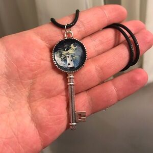 Lighthouse key necklace